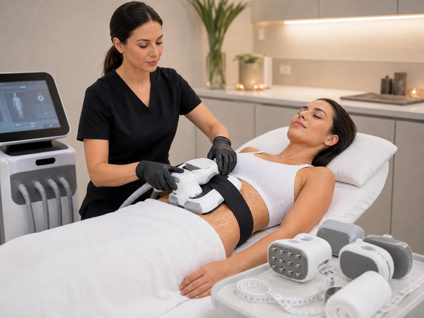 Contour complete package with body sculpting applicators