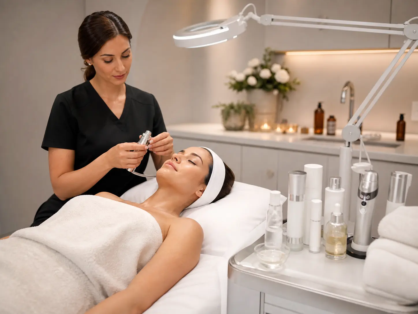 Total refresh package with facial and firming treatment tools